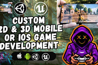 do mobile game unreal engine unity developer unity 2d 3d game multiplayer