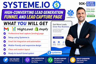 systeme io  lead generation funnel, systeme io sales funnel, ebook sales funnel