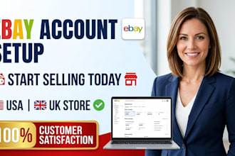 create ebay store open ebay account high limit ebay seller account