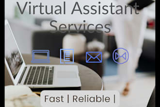 be your reliable virtual assistant for admin canva and data entry
