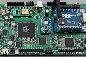 program stm32, arduino board , and nrf microcontrollers for your project