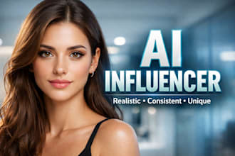 create a realistic ai influencer for your brand