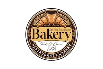 design wonderful bakery, food and restaurant logo