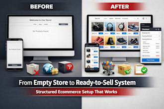 setup surecart shift4shop woocommerce 3dcart ecommerce website product listing