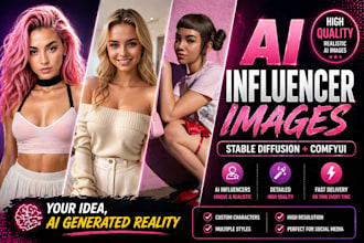 ai nsfw sfw influencer onlyfans full comfyui workflow, stable diffusion