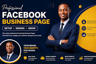 create and setup facebook business page
