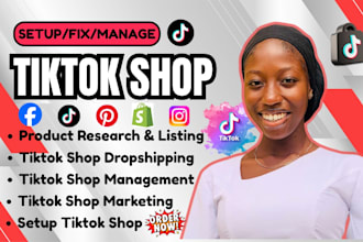 setup tiktok shop fix tik tok dropshipping tiktok shop marketing tiktok shop ads