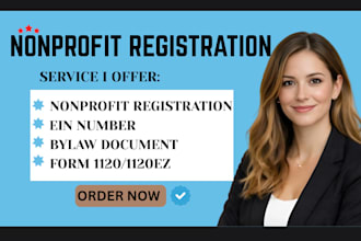 help you register a nonprofit and get 501c3 tax exempt status, form 1023ez