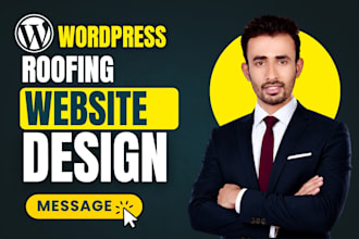 build amazing wordpress roofing website for roofers