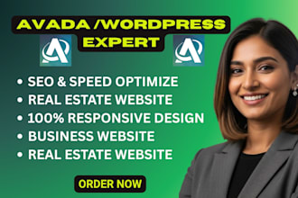 do avada wordpress website avada customization wordpress developer landing page