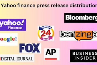 do press release writing and press release distribution