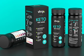 create product packaging design, label design, box design and amazon packaging