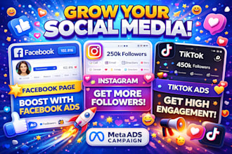 facebook ads campaign, meta ads marketing advertising, social media advertising