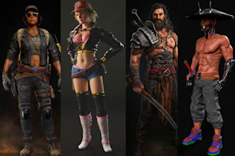 3d character modeling unreal engine 5 character 3d game metahuman ue4 rigging