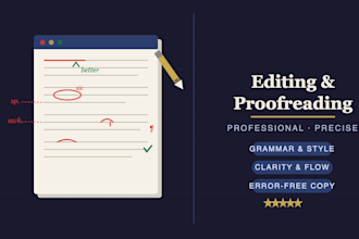 edit and provide critical feedback for your writing