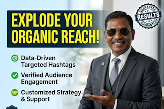 provide a data driven hashtag strategy for growth