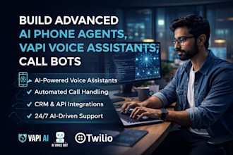 build advanced ai phone agents, vapi voice assistants, call bots