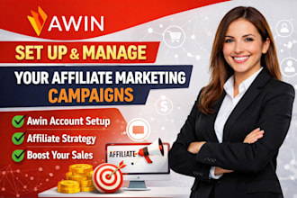 set up and manage your affiliate marketing using awin