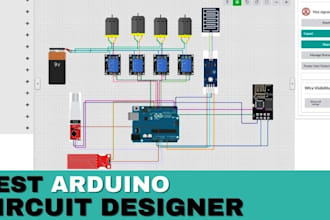 program arduino uno, circuit designing and arduino coding
