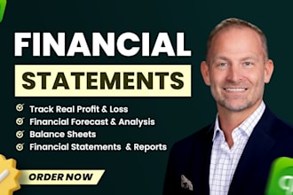 fix and prepare your profit and loss, financial statement for tax and reporting