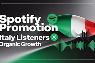 promote your spotify music to italian listeners for organic growth