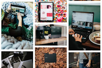 create a simple website with HTML, CSS, javascript