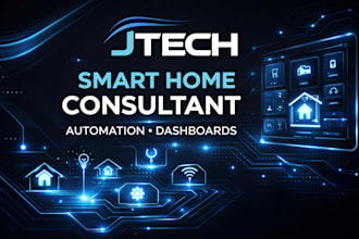 design a modern home assistant dashboard and automation