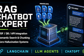 develop custom rag chatbots and ai agents using langchain