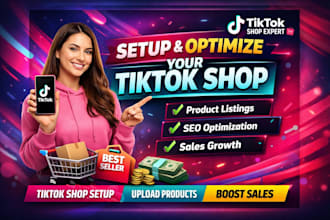 do tiktok product listing and store optimization