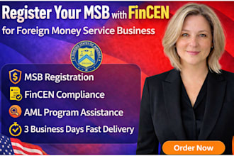 register your foreign company as an msb with fincen to ensure legal compliance
