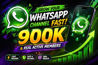 promote your whatsapp channel to increase your channel follower