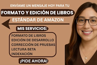 formato de libro, editor de desarrollo de libros de ficcion o no ficcion