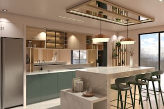 produce realistic 3d interior renders for your space