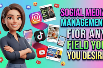 handle daily posting and management for instagram or youtube