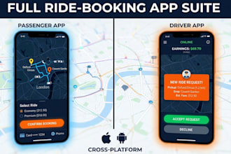 taxi booking app cab booking uber clone rideshare flutter mobile app developer
