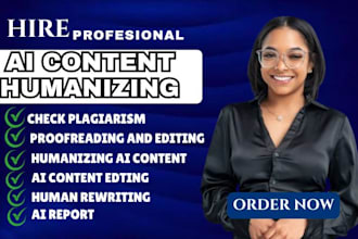 rewrite ai content and humanize ai content rewrite and edit ai generated text