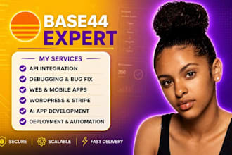 base 44 app, base 44 integration, base 44 automation, base 44 webapp fix base44
