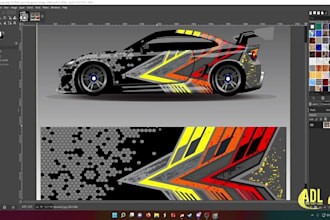 do a livery design for assetto corsa competizione or assetto corsa custom livery