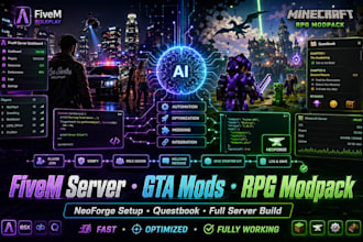 fix create fivem server gta mods hytale mods rpg modpack quesbook neoforge