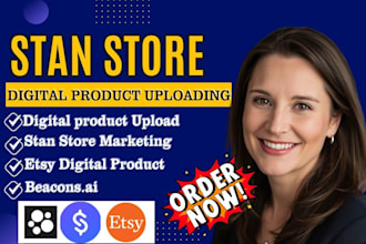 setup stan store digital product etsy shop stan store digital product beacons ai