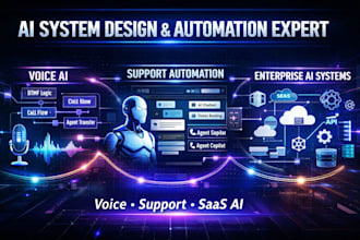 design ai voice agents, zendesk support automation and enterprise ai workflows