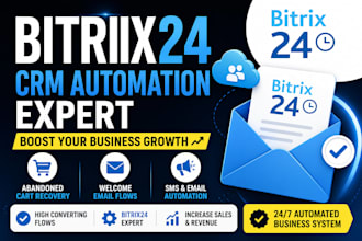 setup bitrix24 CRM email marketing automation