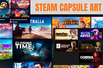 do steam capsule steam capsule cover art steam steam game art 2d game cover art