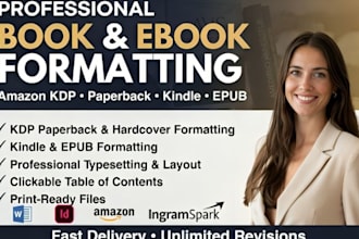 book editing manuscript formatting, developmental book editor, kdp formatting