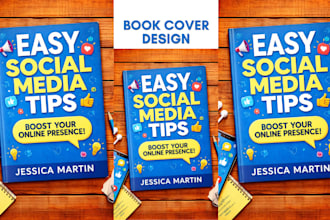 design book cover, ebook cover, amazon kdp book cover, kindle cover design