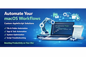 automate and optimize macos workflows using custom applescript solutions