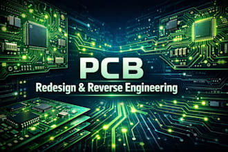redesign existing pcb, multilayer pcb and reverse engineer for manufacturing