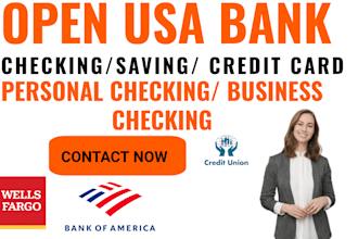 open US bank account, credit card usa bank for non resident