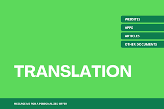 translate your original documents