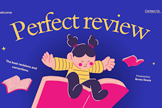 review and correct your book